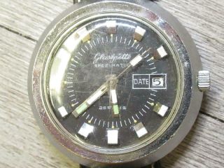 Vintage Glashutte Spezimatic Automatic Jewelry Wrist Watch 2