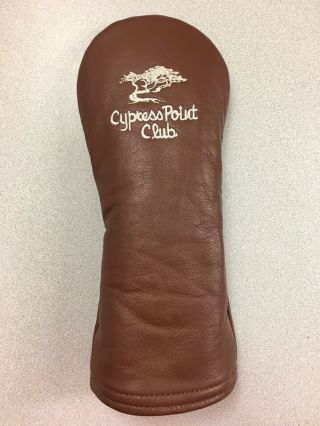 Rare Cypress Point Club Hybrid Cover Brown