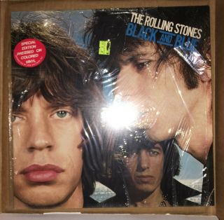 The Rolling Stones - Black And Blue — Rare Blue Holland Pressing