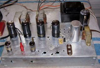 Vintage Magnavox Pp 6v6 Stereo Tube Amp Amplifier Parts/repair