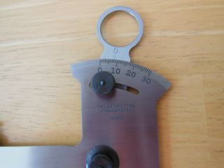 Vintage Starrett No.  459 Cutter Gage with Protective Case 5