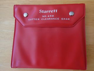 Vintage Starrett No.  459 Cutter Gage with Protective Case 7