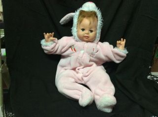 Vintage V20 Ideal 20” Baby Doll - Sqeeze & Arms Pull In - Rare