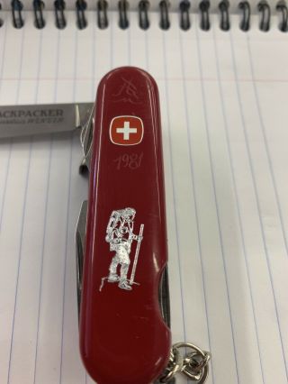 Vintage Victorinox Wenger Swiss Army Knife With Box And Paperwork 7