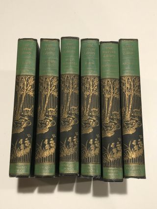 The Nature Library Doubleday Vintage Set Of 6 Illustrated 1926 Natural History