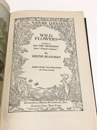 The Nature Library Doubleday Vintage Set of 6 Illustrated 1926 Natural History 7