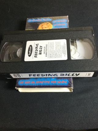 Feeding Billy 1997 Rare Horror VHS Modern Horror Englewood Entertainment SOV 12