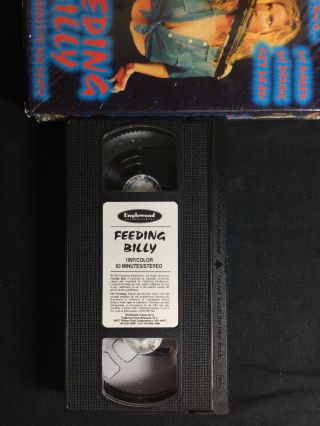 Feeding Billy 1997 Rare Horror VHS Modern Horror Englewood Entertainment SOV 9