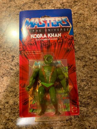Mattel Masters Of The Universe Kobra Khan Action Figure 1984 Moc Motu Vintage