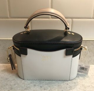 NWT Coach x Selena Gomez Trail Bag Purse Crossbody Chalk/Black RARE 2