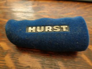 Vintage Hurst Blue Velvet Shifter Grip Knob