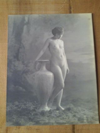 Vintage Olive Ann Alcorn Photo Art Deco Nude Zan Stark Risque Movie S F