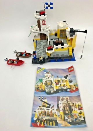 Lego 6276 Eldorado Fortress Set Incomplete Instructions No Box Pirate Rare Vtg