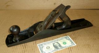 Vintage Stanley Bailey Wood Plane No.  6,  Sw Heart,  Usa,  1910,  Old Woodworking Tool