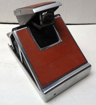Vintage 1973 Polaroid SX - 70 Land Camera w/ Box,  Color Brochure & More 5