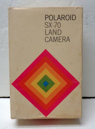 Vintage 1973 Polaroid SX - 70 Land Camera w/ Box,  Color Brochure & More 6