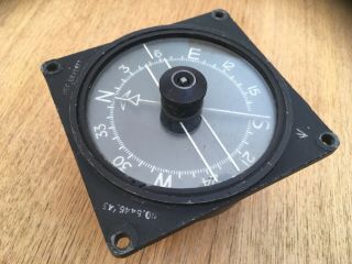 Ww2 Raf Bomber Aircraft Repeater Compass Dated 1943