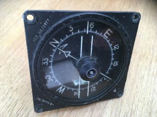 WW2 RAF BOMBER AIRCRAFT REPEATER COMPASS DATED 1943 3