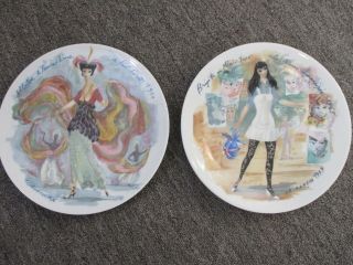 12 Vintage D ' Arceau - Limoges Les Femmes Du Siecle France Collectible Plates 4