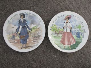 12 Vintage D ' Arceau - Limoges Les Femmes Du Siecle France Collectible Plates 5