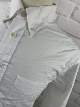 Nwot Gitman Bros Vintage Men’s Button Front Long Sleeve White Shirt Xl Dsc1