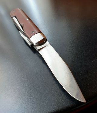 Vintage WENGER DELEMONT SWISS SOLDIER KNIFE Mod.  08 3