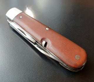 Vintage WENGER DELEMONT SWISS SOLDIER KNIFE Mod.  08 4