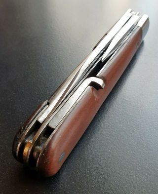 Vintage WENGER DELEMONT SWISS SOLDIER KNIFE Mod.  08 7
