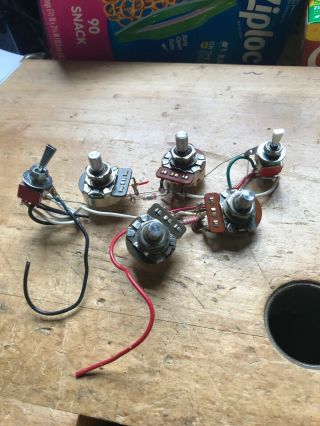 Vintage 1980’s Peavey Usa T - 60 Electric Wiring Harness Pots Switches