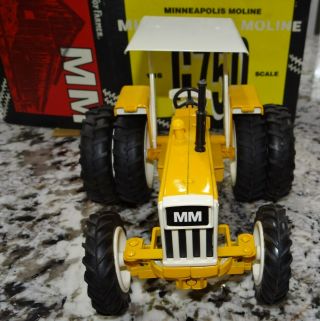 Minneapolis - Moline G750 1/16 Ertl Diecast Toy Farmer 1994 Tractor Duals Vtg 4375 7