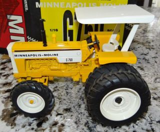 Minneapolis - Moline G750 1/16 Ertl Diecast Toy Farmer 1994 Tractor Duals Vtg 4375 8