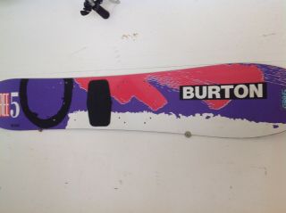Vintage Burton Free5 Snowboard Made In Austria
