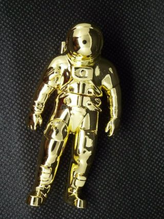 Rare Omega Speedmaster 50th Anniversary Moon Landing Gold Astronaut Figure