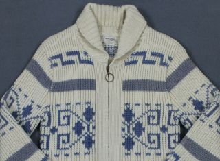 Pendleton Vintage The Big Lebowski Dude Cardigan Westerly Wool Sweater Medium 2