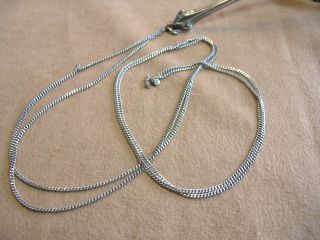 ANTIQUE STERLING SILVER LORGNETTE FOLDING EYE GLASSES WITH 50 