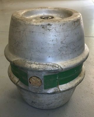 Vintage 1963 Buckeye Beer 7.  75 Gallon Pony Aluminum Keg Toledo Ohio Rat Rod Fuel