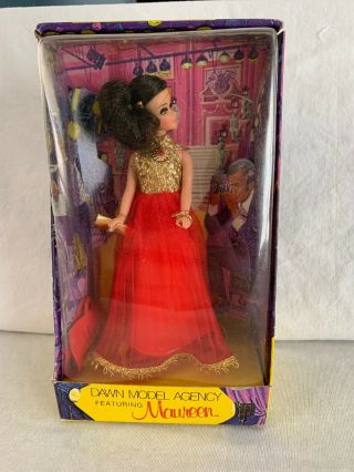 Vintage 70s Topper Toys 1971 Dawn Model Agency Maureen Doll In Package Rare
