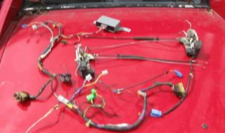 Rare Honda Del Sol Oem Power Lock System Set Switch Actuators Wire Harness 1997