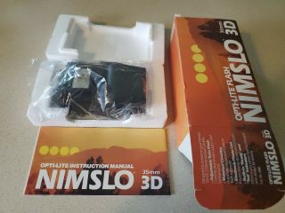 Vintage Nimslo 35mm 3d Opti - Lite Flash