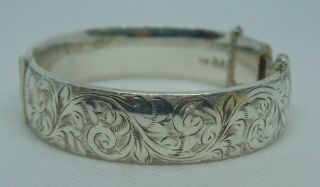 Vintage Sterling Silver Bangle Bracelet Georg Jensen 1964