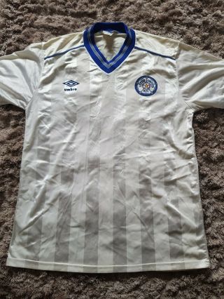 Rare Vintage Leeds United Football Shirt Size Medium