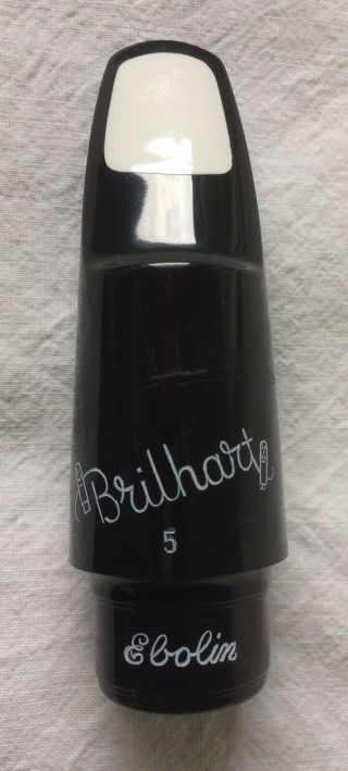 Vintage Brilhart Ebolin Size 5 Tenor Saxophone Mouthpiece Sax Mouth Piece