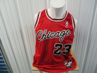 Vintage Nike Chicago Bulls G Michael Jordan 23 Large Sewn Jersey 1984 - 85 Rookie