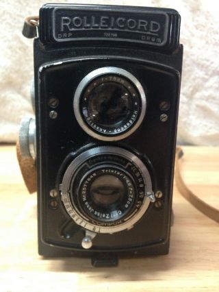 Vintage Rolleicord DRP DRGM Camera Carl Zeiss Lens 738790 2