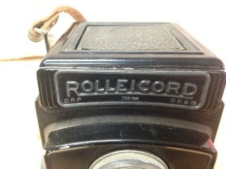 Vintage Rolleicord DRP DRGM Camera Carl Zeiss Lens 738790 3