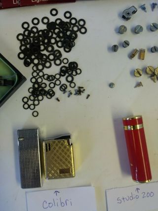 Vintage Ronson & Colibri Lighter Parts Kits Vintage Colibri & Kreisler Lighters 8
