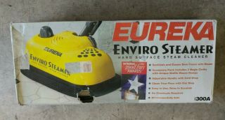 Eureka Enviro Steamer 300a Hard Surface Steam Cleaner Vintage Ln W/box Complete