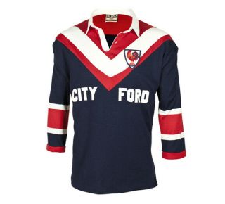 Sydney Roosters 1976 Arl/nrl Vintage Retro Jersey Sizes S - 5xl