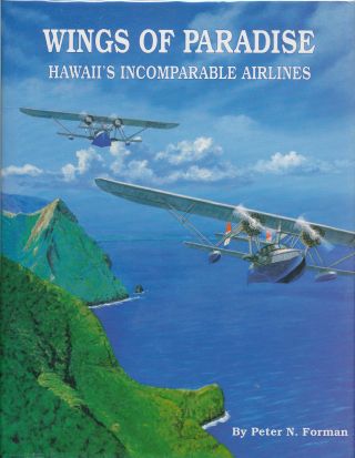 Wings Of Paradise Hawaiian Aloha Incomparable Airlines History Vtg Photo Signed