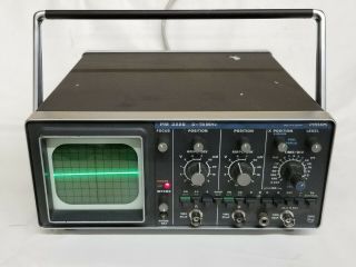 Vintage Philips Pm3226 / 0 - 15 Mhz / Single Channel Analog Oscilloscope